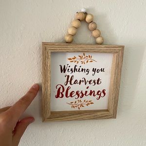 3 piece wall decor set for fall.